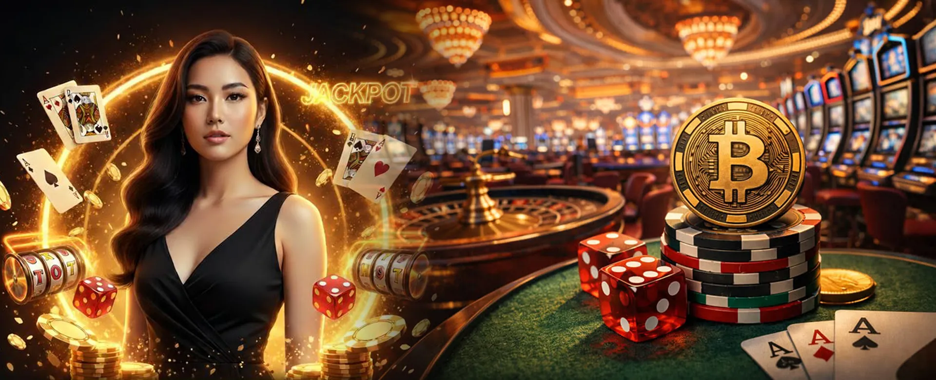 Player strategizing for Jili77 games on a golden table
