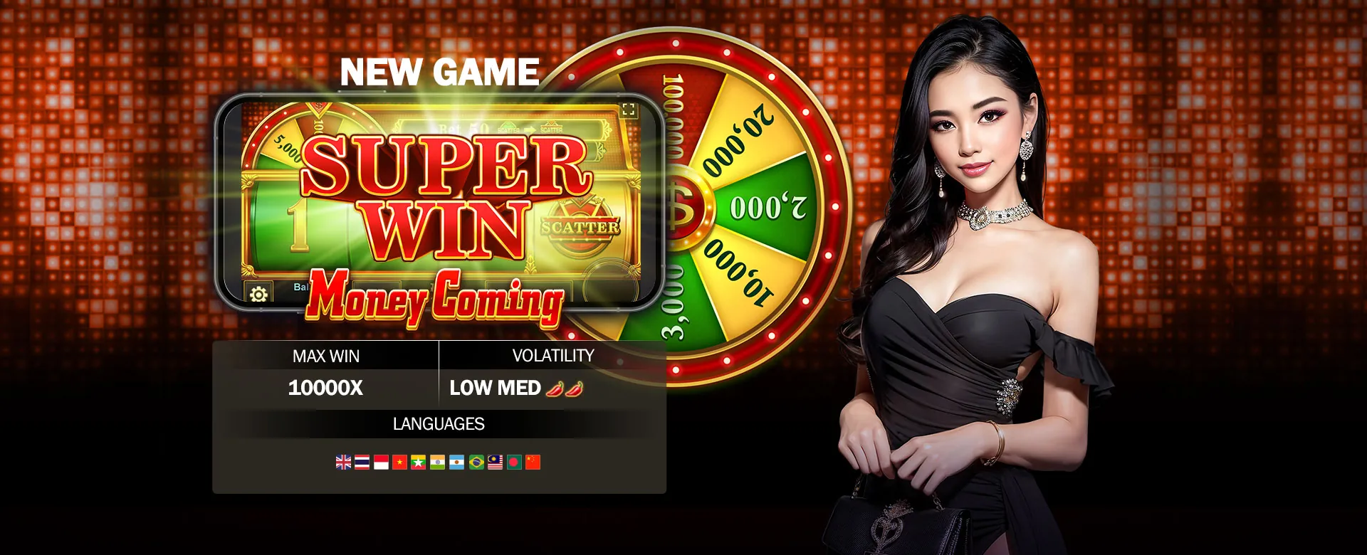 A dramatic close-up shot of a golden shield with intricate red accents, symbolizing protection and security, against a blurred background of glowing casino lights and subtle game elements, illuminated by a strong, focused light from above, creating an intense and reassuring atmosphere of safety in online gaming.
